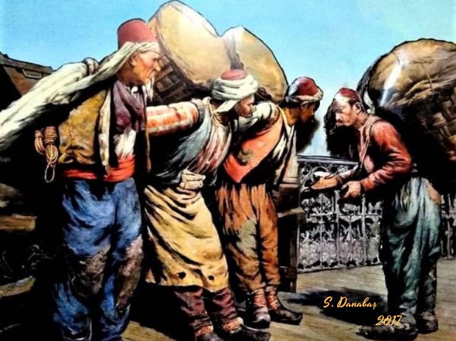 GALATADA YÜK TAŞIMACILARI