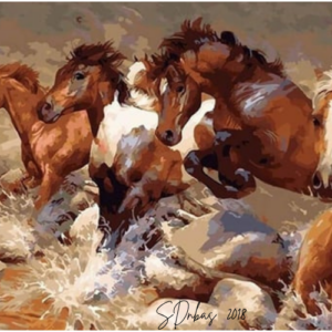 NEHİRDE ATLAR